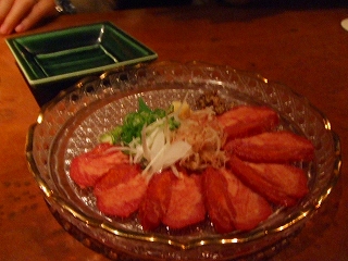 桜肉の燻製