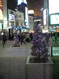 新橋SL広場クリスマスツリー