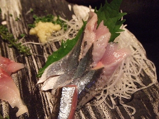 秋刀魚のお造り