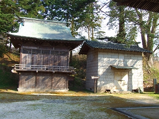 田村大元神社の蔵
