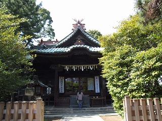 荏原神社 拝殿
